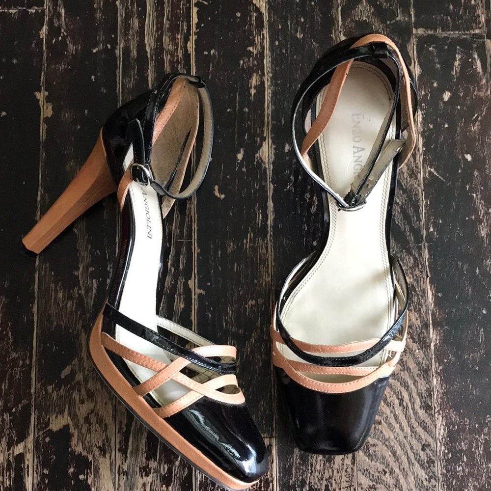 Enzo Angiolini Strappy Pumps Size 7